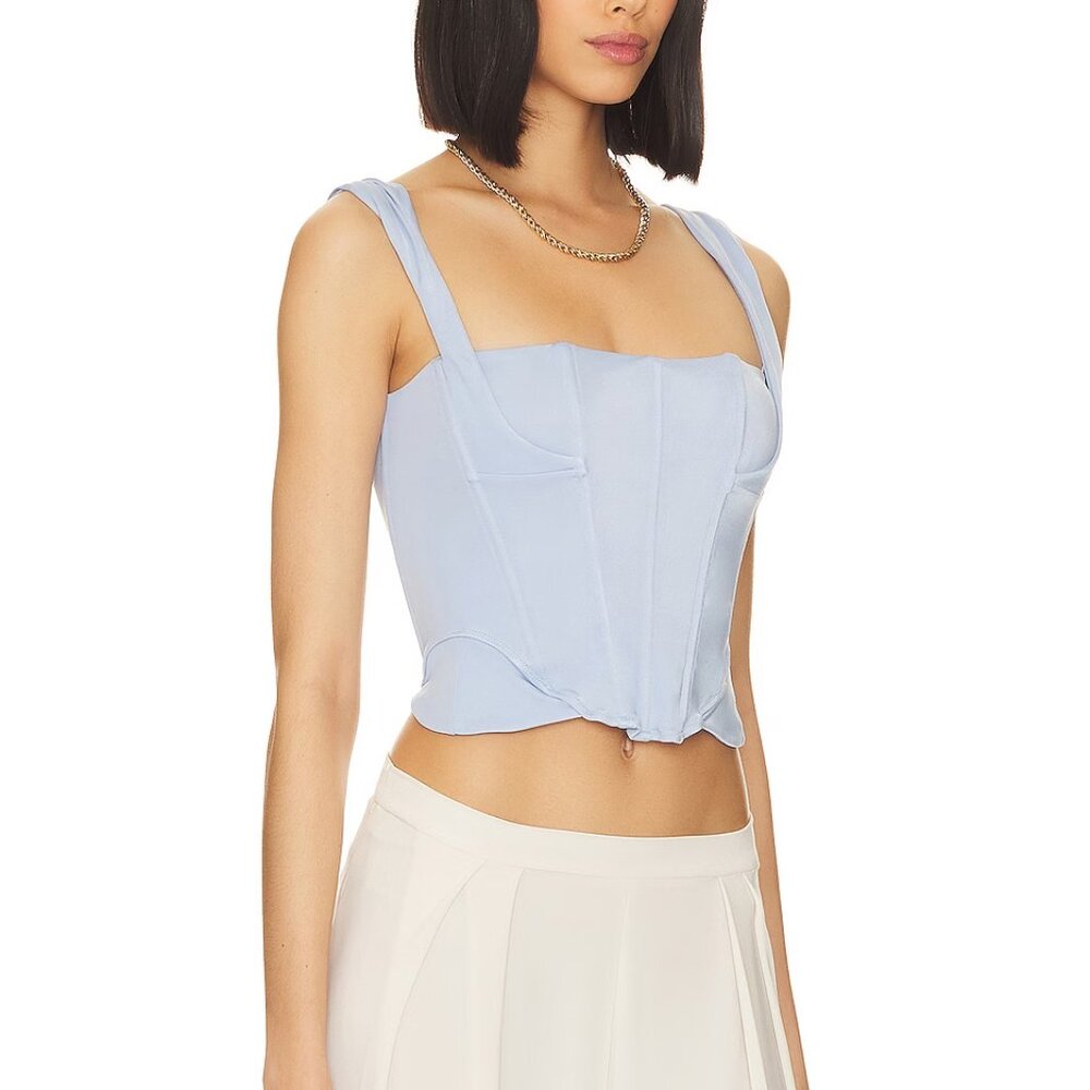 HAH Knock Out Top, Periwinkle, Size S, NWT